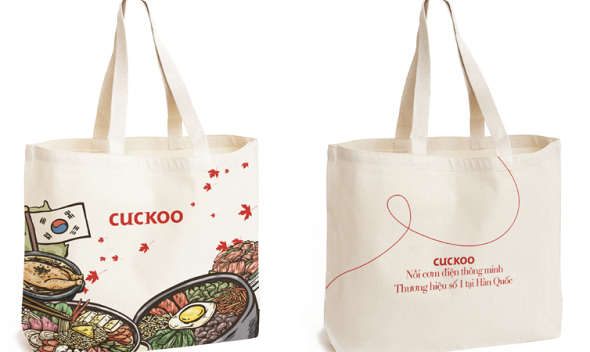 Túi vải bố cho phép in ấn dễ dàng – rõ nét trên bề mặt 