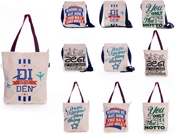 Túi vải bố thân thiện với môi trường