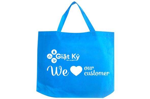 Túi vải chặt góc có đáy – Vải không dệt Kinh Bắc