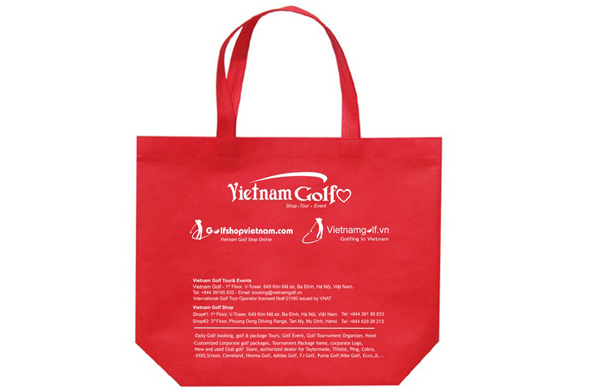 Túi vải chặt góc có đáy – Vải không dệt Kinh Bắc