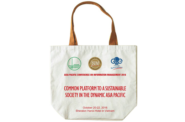 Túi vải chặt góc có đáy 