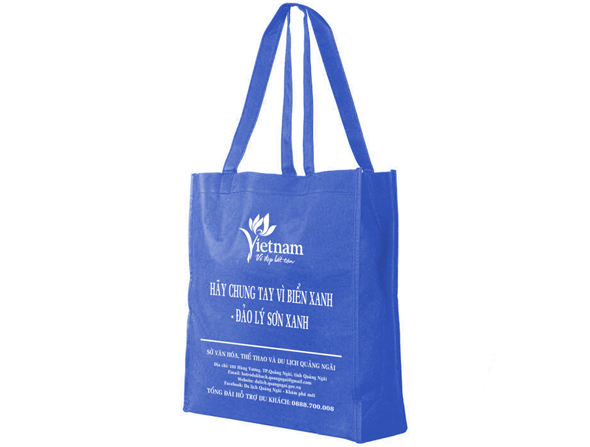 Túi vải không dệt ép nhiệt quai xách – “Vải không dệt Kinh Bắc”