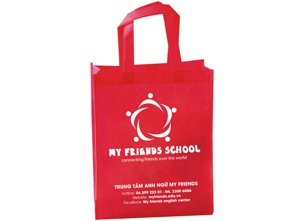 Túi vải không dệt ép nhiệt quai xách – “Vải không dệt Kinh Bắc”