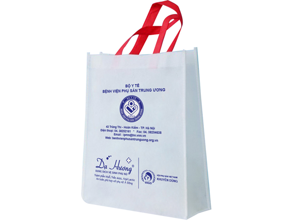 Túi vải không dệt ép nhiệt quai xách – “Vải không dệt Kinh Bắc”