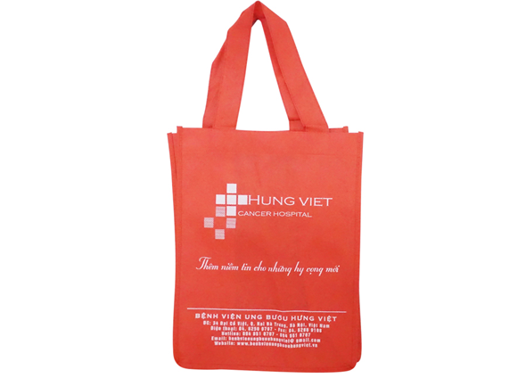 Túi vải không dệt ép nhiệt quai xách – “Vải không dệt Kinh Bắc”