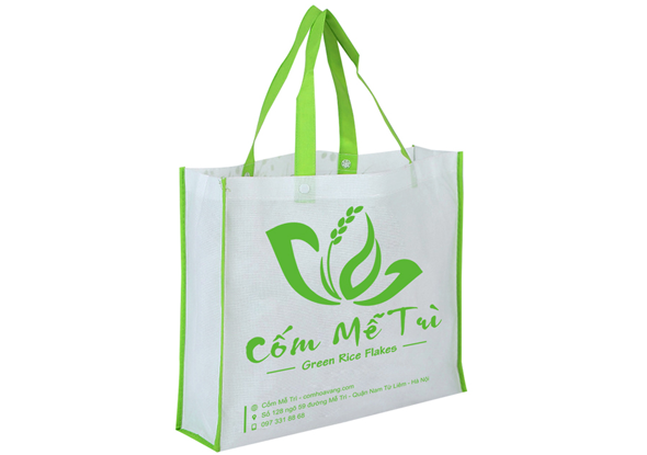 Túi vải không dệt ép nhiệt quai xách – “Vải không dệt Kinh Bắc”