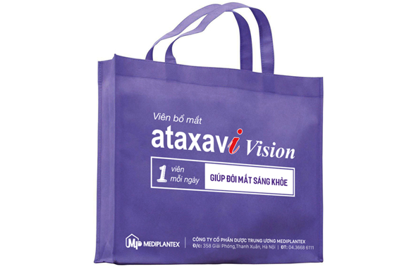 Túi vải không dệt ép nhiệt quai xách – “Vải không dệt Kinh Bắc”