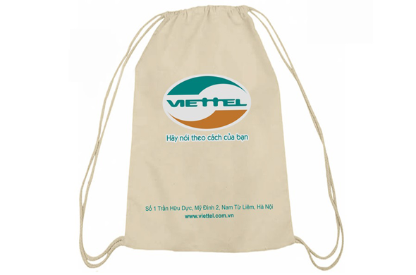 Túi vải dây rút