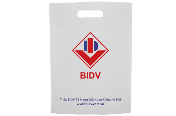 Túi vải không dệt ép nhiệt đục lỗ - “Vải không dệt Kinh Bắc”