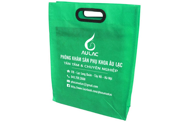 Túi vải không dệt ép nhiệt đục lỗ - “Vải không dệt Kinh Bắc”