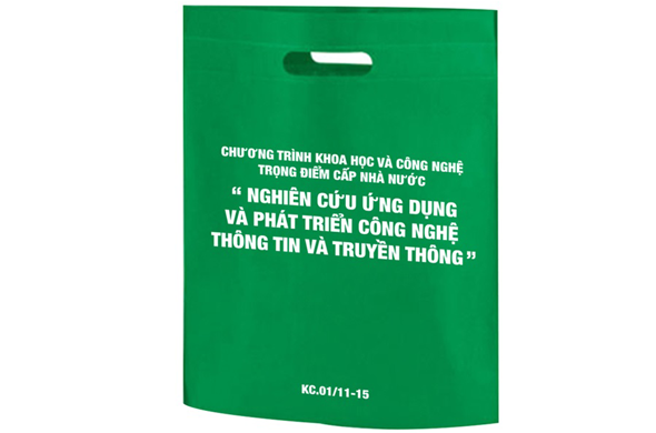 Túi vải không dệt ép nhiệt đục lỗ - “Vải không dệt Kinh Bắc”