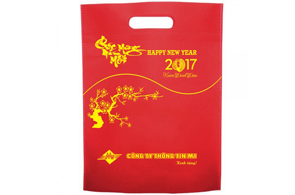 Túi vải không dệt ép nhiệt đục lỗ - “Vải không dệt Kinh Bắc”