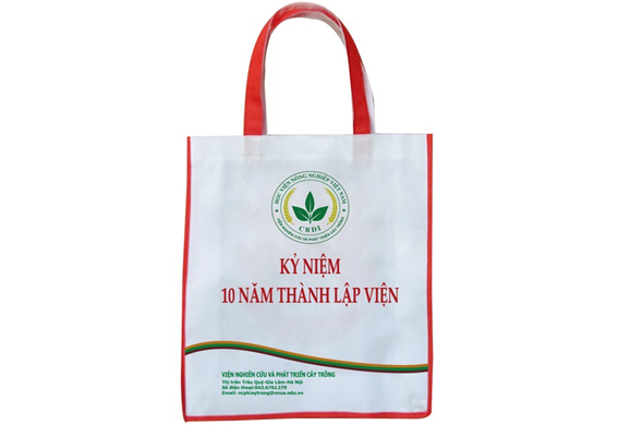 Túi vải không dệt ép nhiệt quai xách - “Vải không dệt Kinh Bắc”