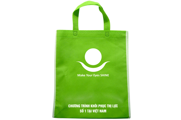 Túi vải không dệt ép nhiệt quai xách - “Vải không dệt Kinh Bắc”