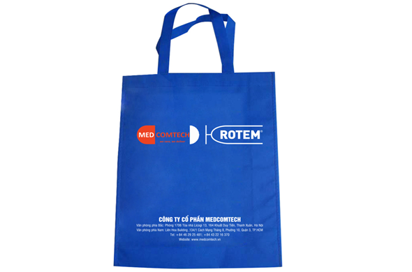 Túi vải không dệt ép nhiệt quai xách - “Vải không dệt Kinh Bắc”