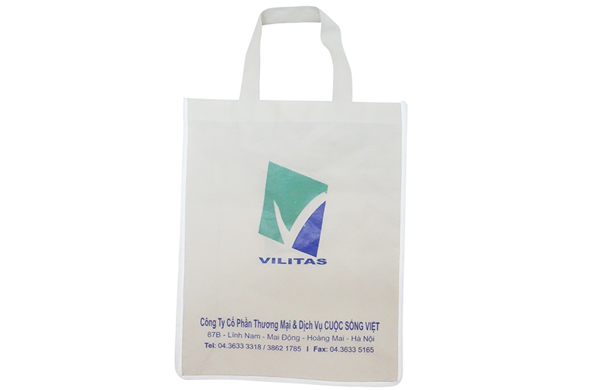 Túi vải không dệt ép nhiệt quai xách - “Vải không dệt Kinh Bắc”