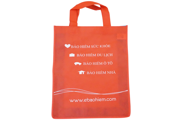 Túi vải không dệt ép nhiệt quai xách – “Vải không dệt Kinh Bắc”