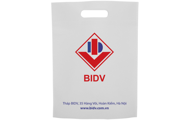Túi vải không dệt ngân hàng - "Vải không dệt Kinh Bắc"