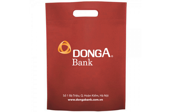 Túi vải không dệt ngân hàng - "Vải không dệt Kinh Bắc"