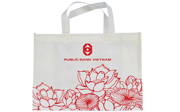 Túi vải không dệt ngân hàng - "Vải không dệt Kinh Bắc"