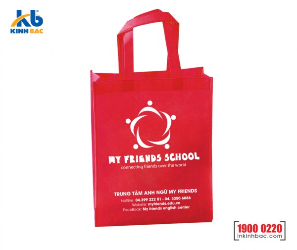 Túi vải hình hộp có hông - TCH28