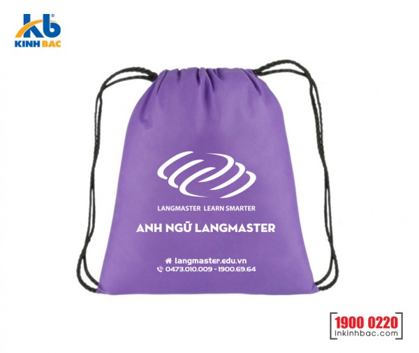 Túi vải không dệt dây rút - TDR09