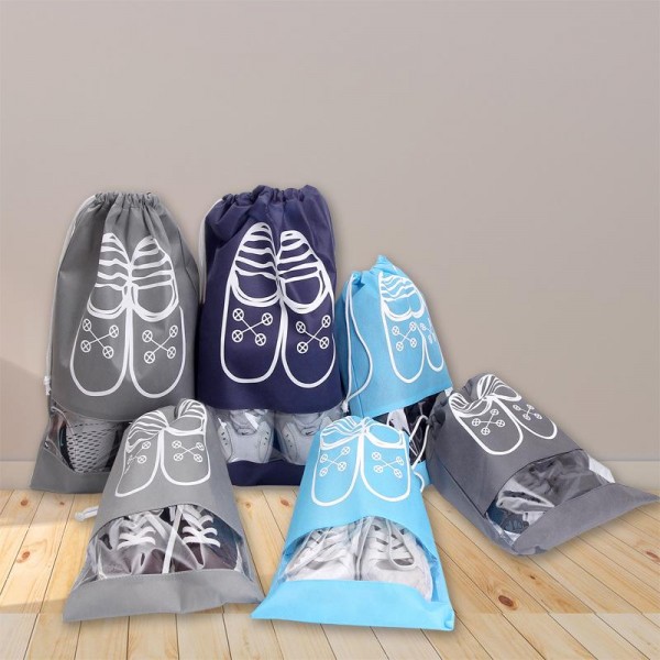In túi vải không dệt đựng giầy dép